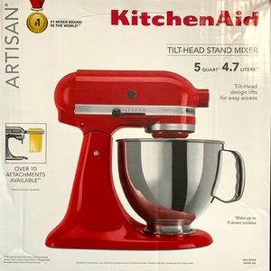 NEW Kitchen Aid Artisan® Series 5 Quart Tilt-Head Stand Mixer